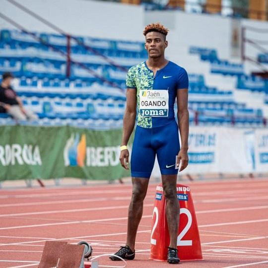 Alexander Ogando triunfa en la final de los 400 metros